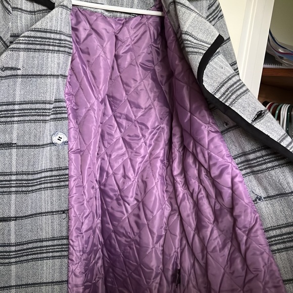 Maurices Junior Plaid Coat - Picture 5 of 8